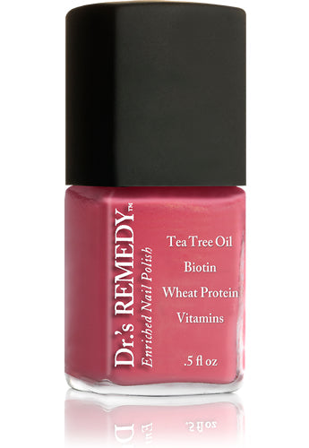 Dr.'s REMEDY Enriched Nail Polish / RELAXING Rose (creme) 15ml