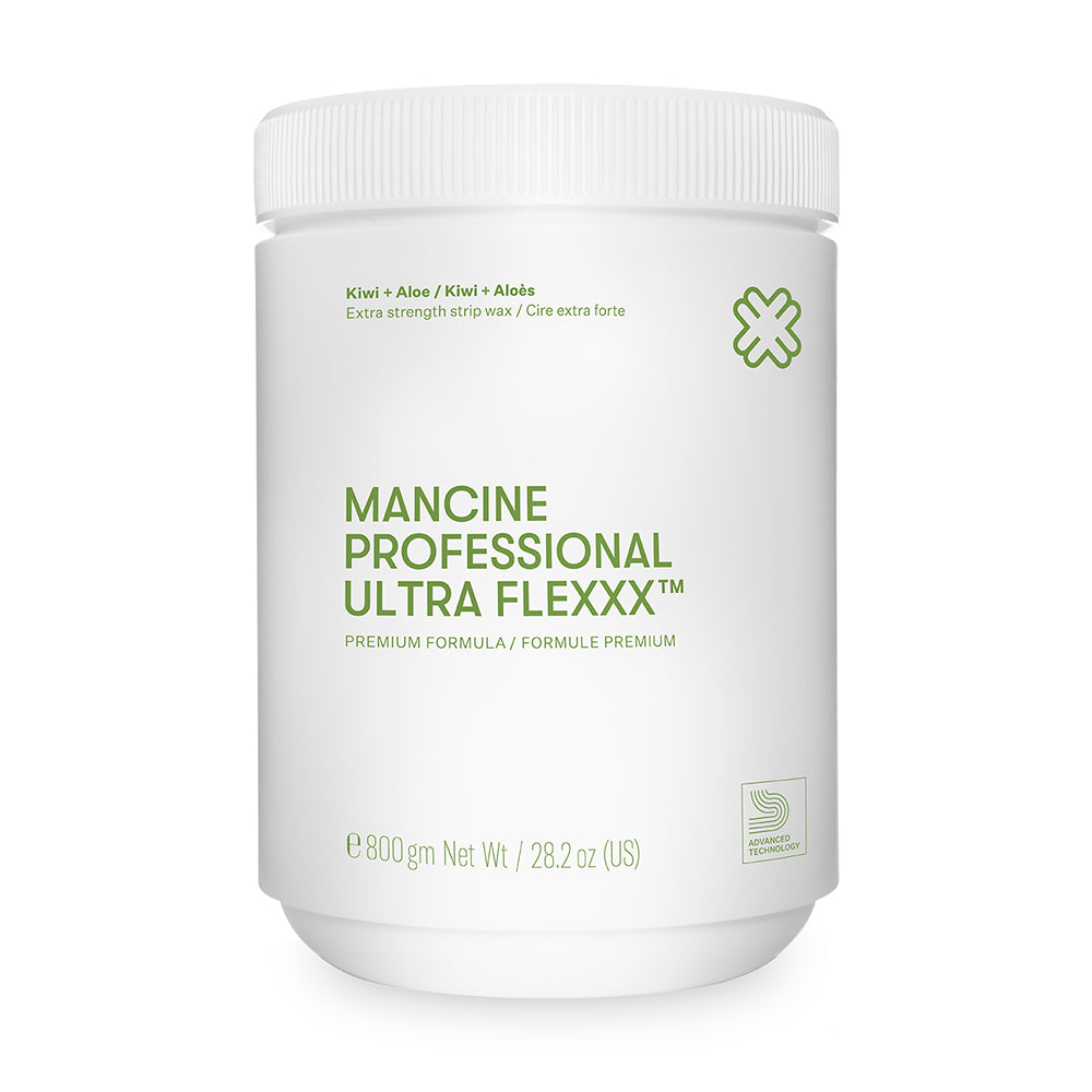 Mancine Professional Ultra Flexxx™ Strip Wax / Kiwi + Aloe 800g