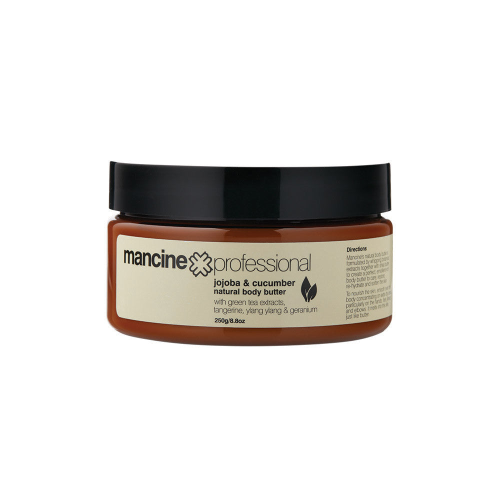 Mancine Professional Professional Natural Body Butter / Jojoba & Cucumber 250g