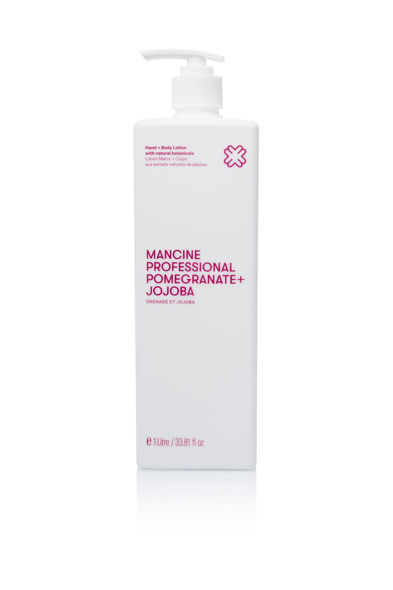 Mancine Professional Hand + Body Lotion / Pomegranate + Jojoba 1 Litre
