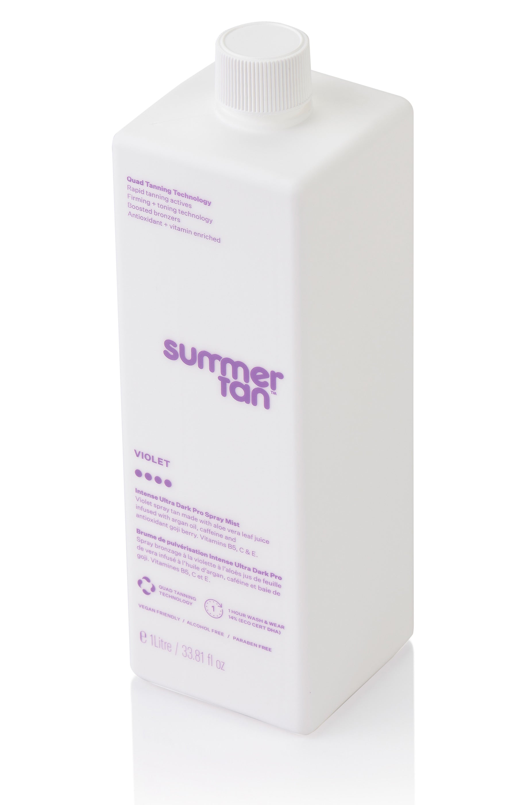 Summer Tan™ Professional / Violet Intense 14% Spray Mist / Ultra Dark 1 Litre