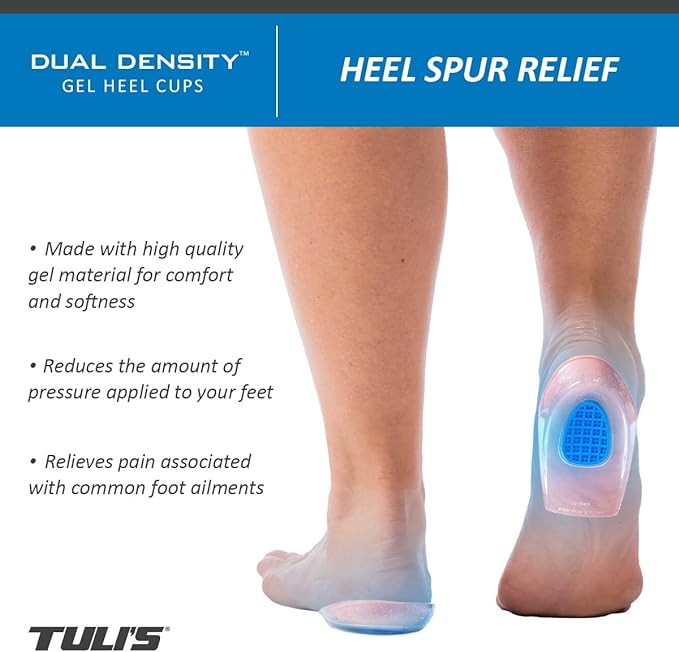 TULI'S Polar Bears Heel Cups - for heel spur relief