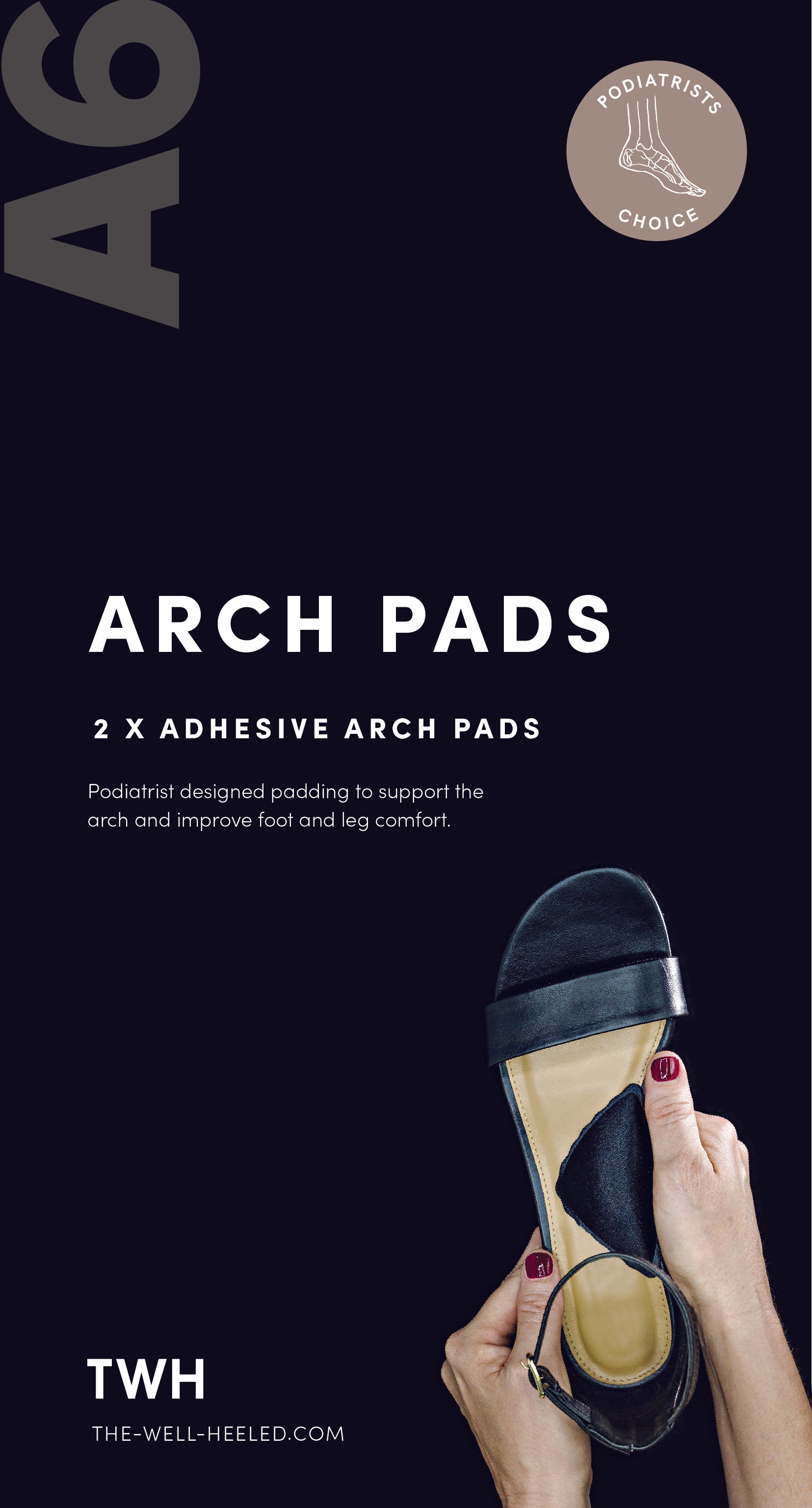 TWH A6 Arch Pads