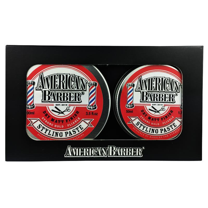 American Barber Styling Paste 50ml/100ml DUO