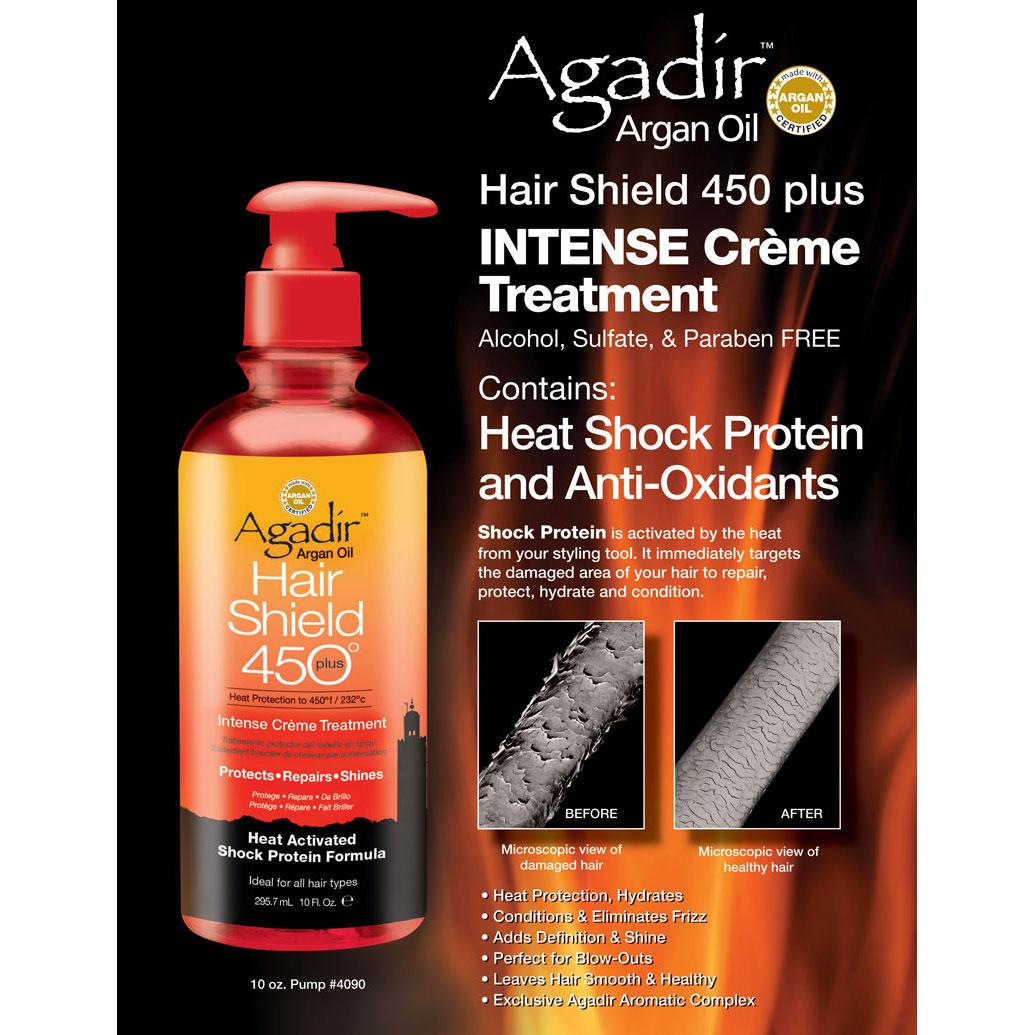 Agadir Argan Oil Hair Shield 450° Plus Intense Creme Treatment 295ml
