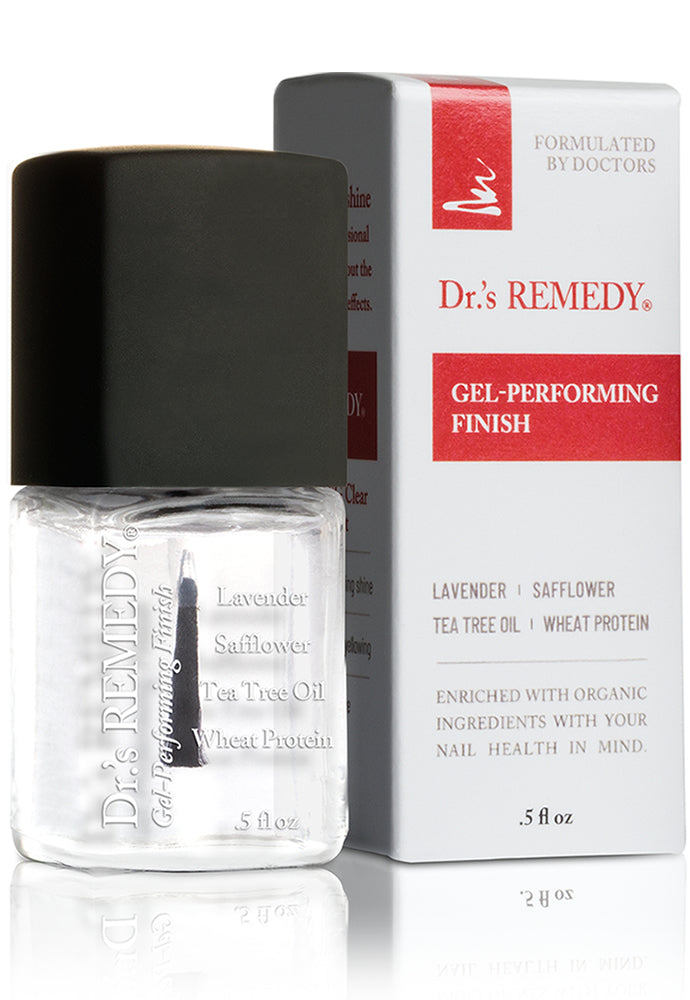 Dr.'s REMEDY / CALMING Clear Gel-Performing Enriched Nail Finish 15ml