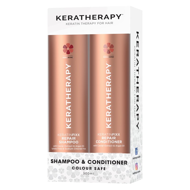 Keratherapy KeratinFixx Repair Shampoo/Conditioner Duo