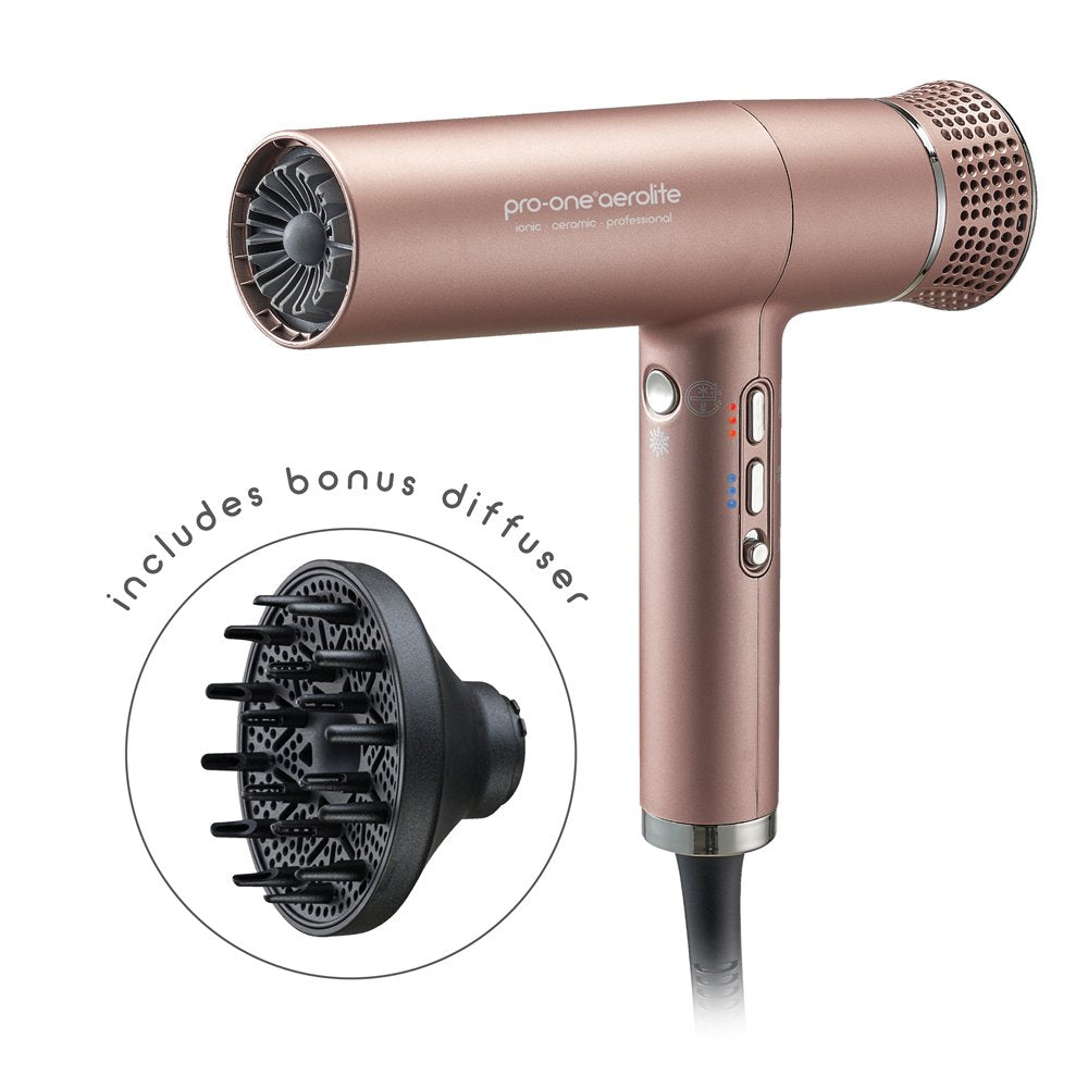 Pro-One Aerolite Hairdryer / Gold