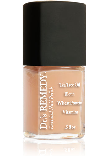 Dr.'s REMEDY Enriched Nail Polish / PURITY Peach (sheer) 15ml