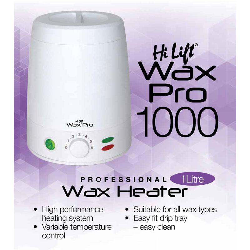 Hi Lift Wax Pro 1000 Professional Wax Heater 1 Litre / White