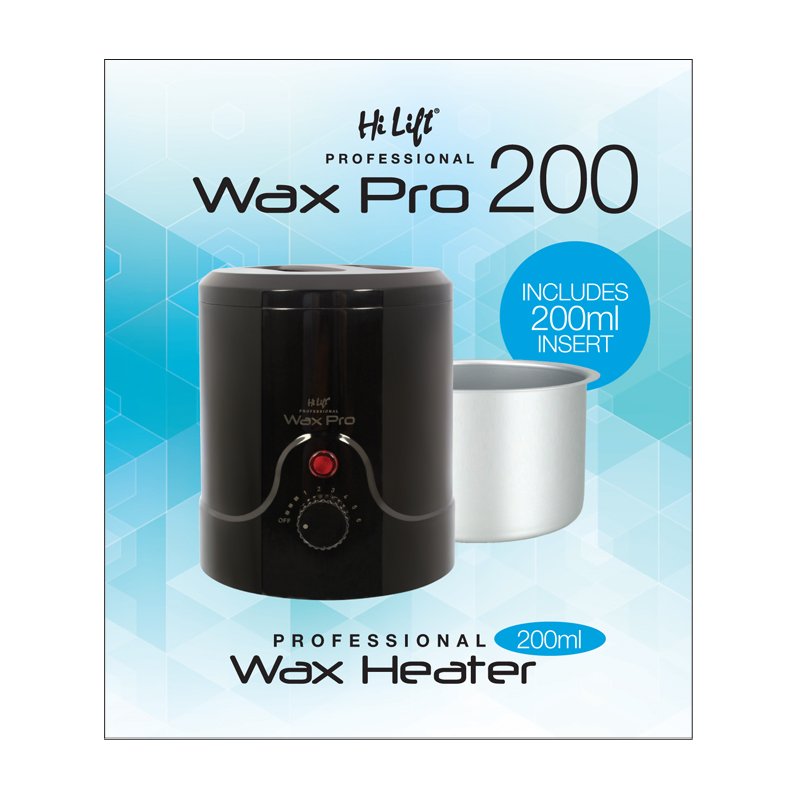 Hi Lift Wax Pro 200 / Professional Wax Heater 200ml BLK