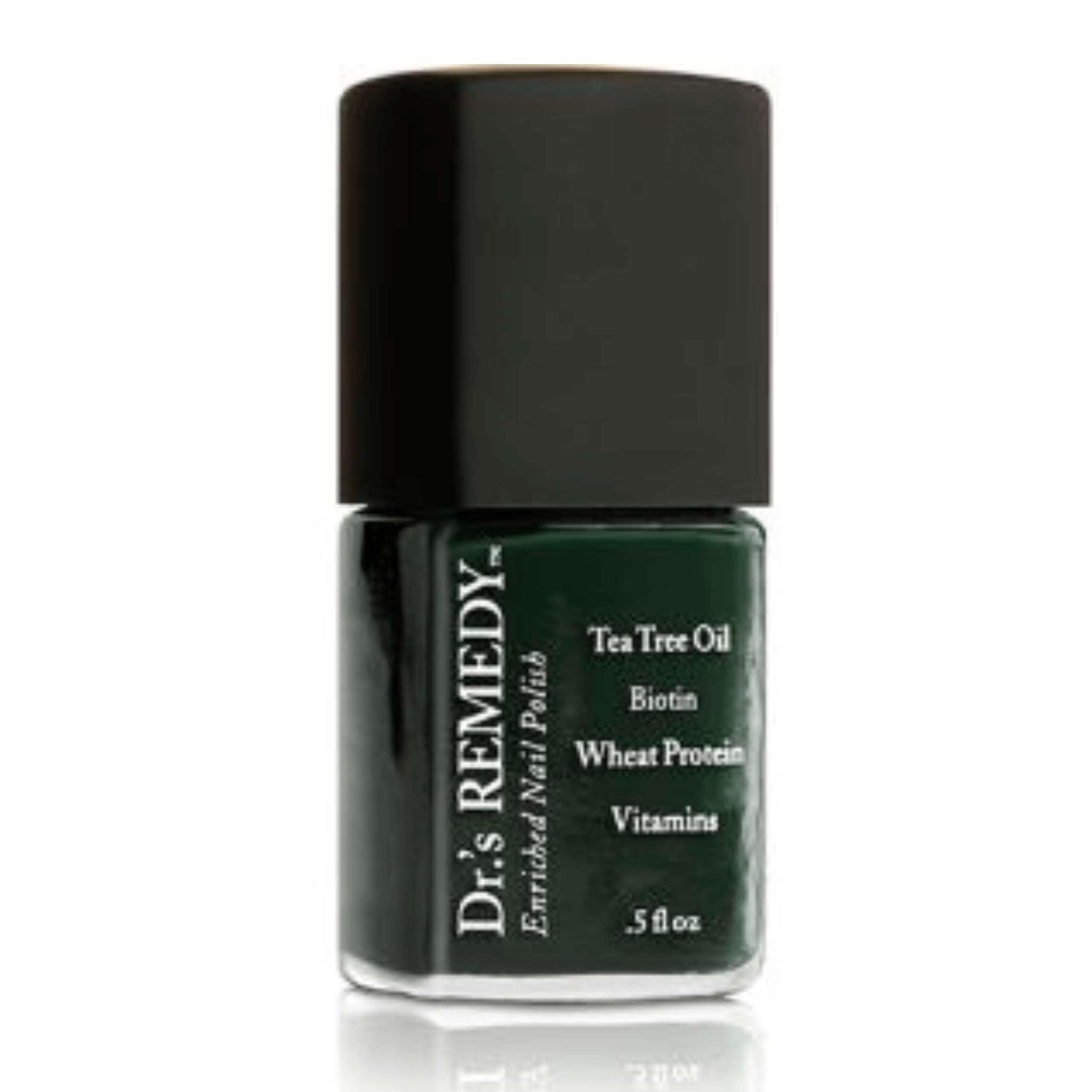 Dr.'s REMEDY Enriched Nail Polish / EMPOWERING Evergreen (creme) 15ml