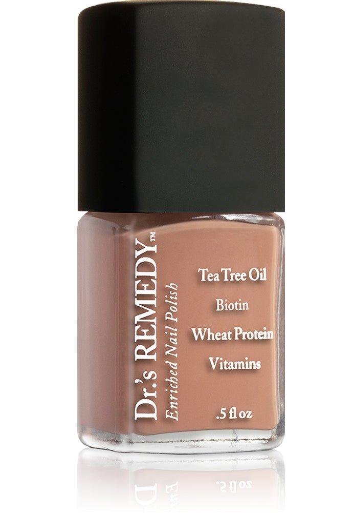 Dr.'s REMEDY Enriched Nail Polish / GENTLE Gingerbread (sheer) 15ml