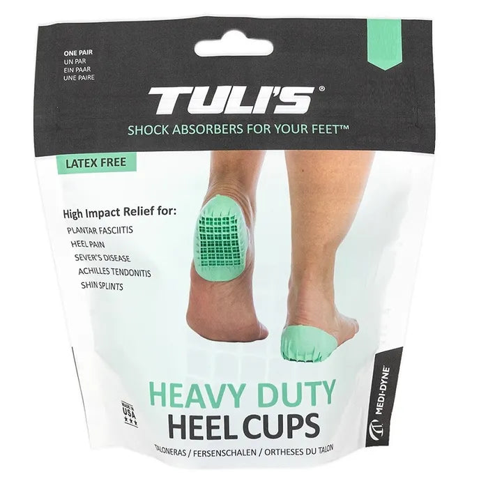 TULI'S Heel Cups / Heavy Duty - high impact relief