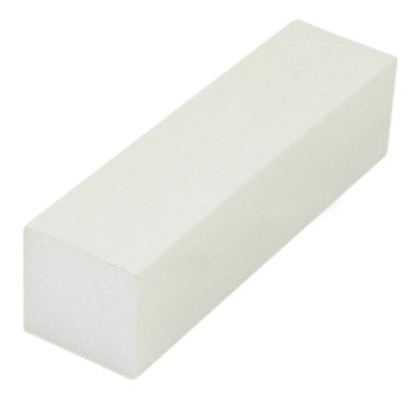 White Block 4-Sided Nail Buffer 100/100