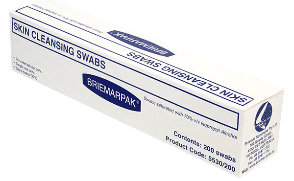 Medi Swabs / 70% Isopropyl Alcohol 200pk