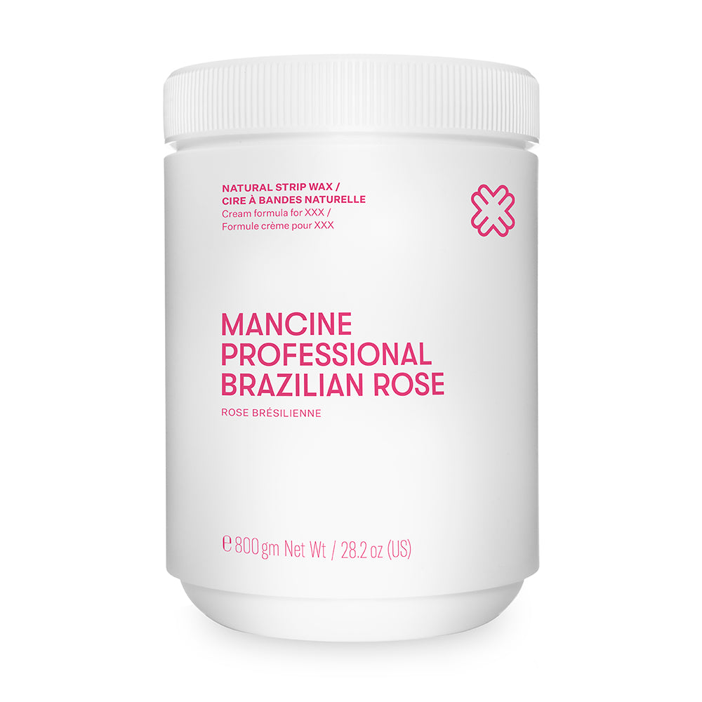 Mancine Professional Natural Strip Wax / XXX Brazilian Rose 800g