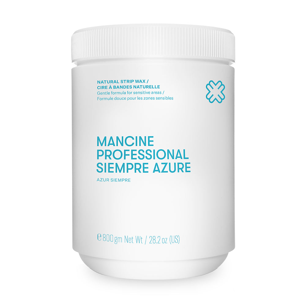 Mancine Professional Natural Strip Wax / Siempre Azure 800g