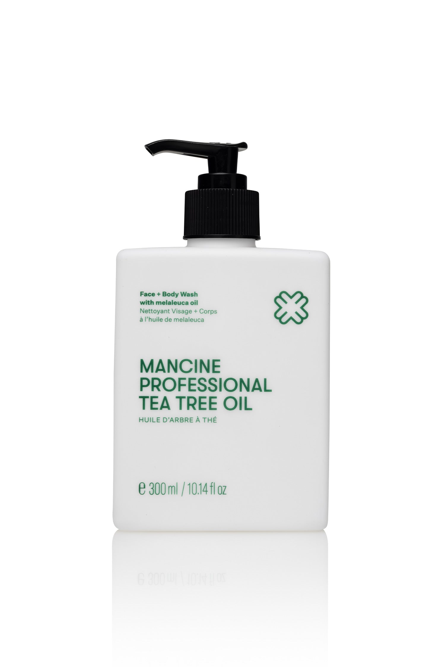 Mancine Professional Tea Tree Face & Body Wash 300ml