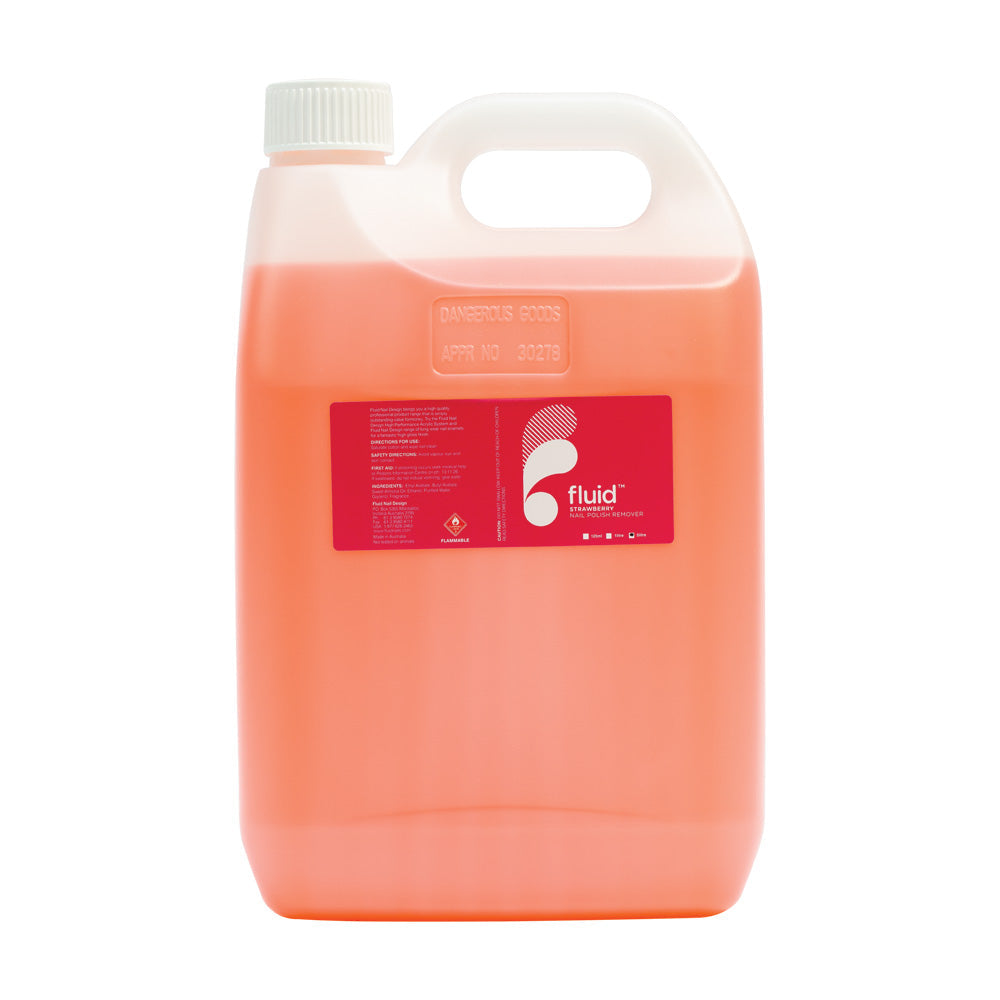 Fluid™ Strawberry Nail Polish Remover 5L