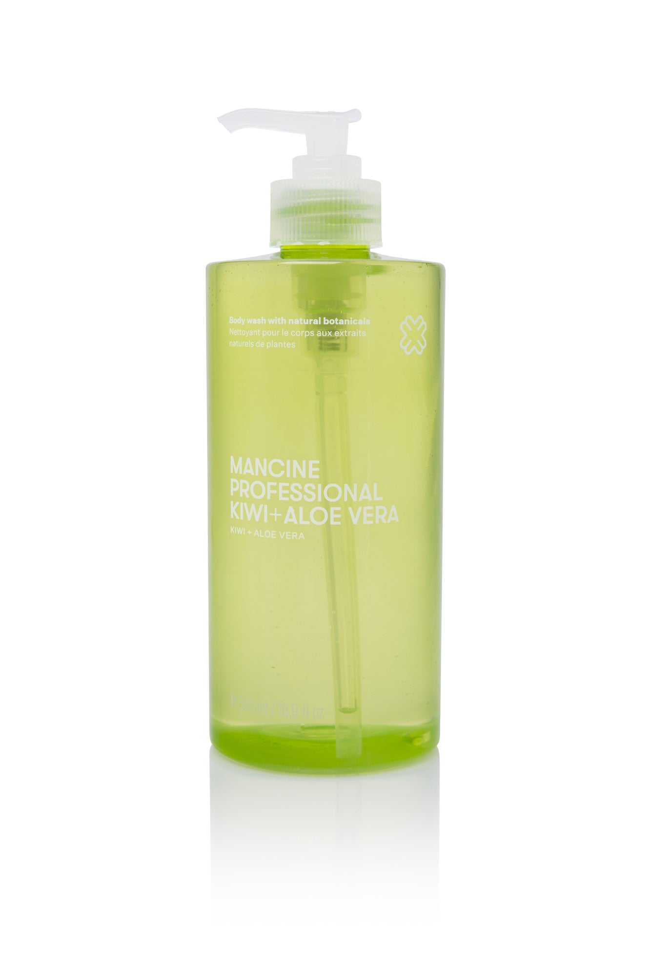 Mancine Professional Body Wash / Kiwi + Aloe 500ml