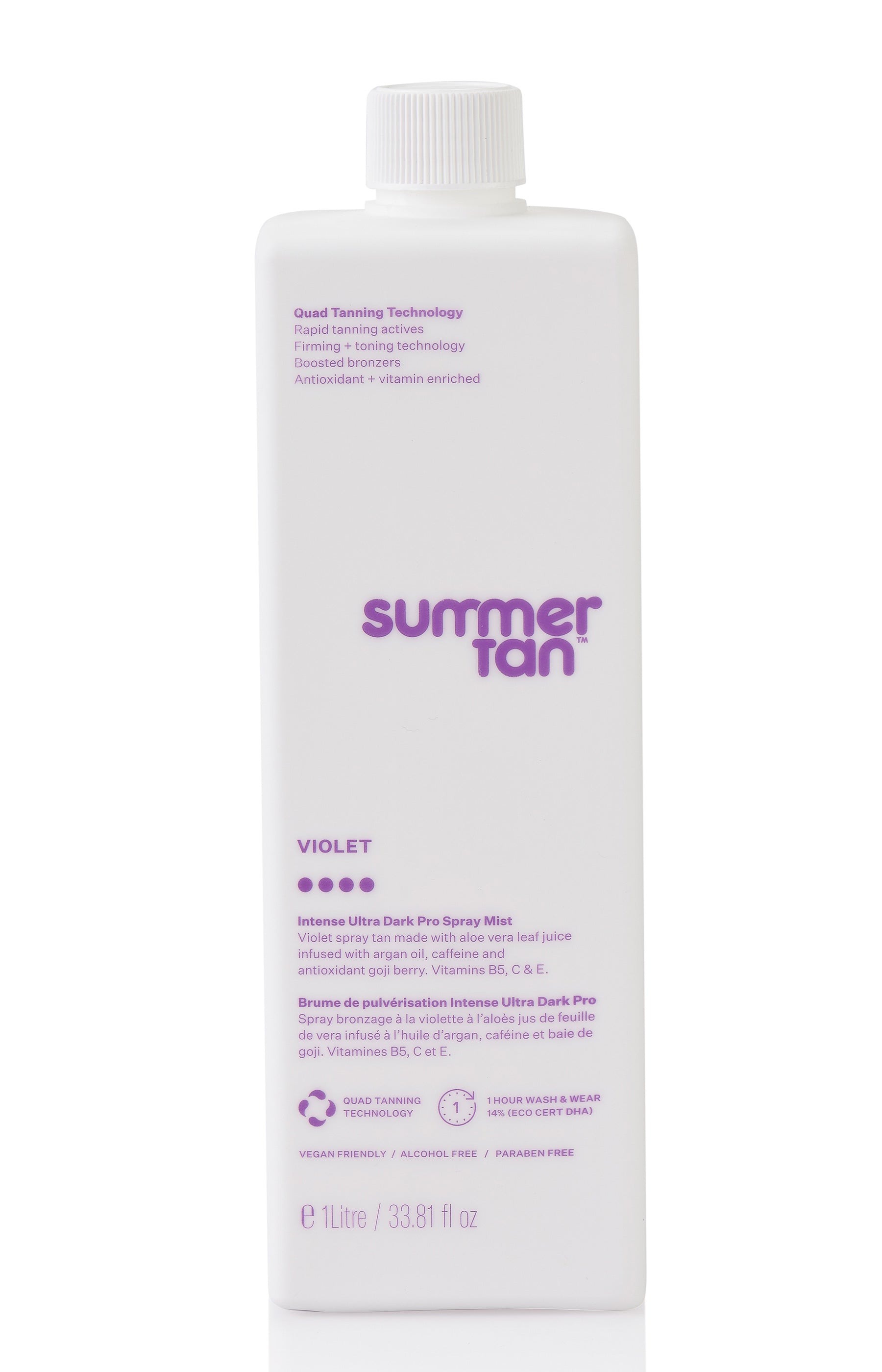 Summer Tan™ Professional Violet Intense Spray Mist: Ultra Dark 1 Litre