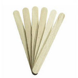 Wooden Wax Spatula / Large 100pk